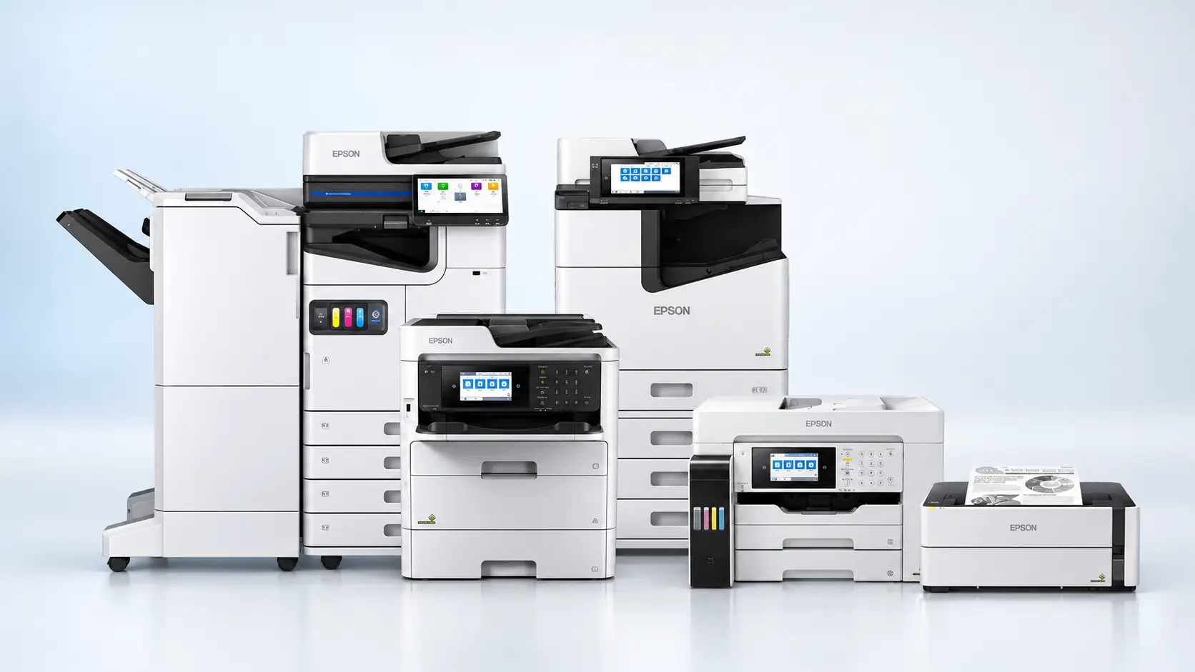 Gamma Epson multifunzioni professionali inkjet per aziende e uffici